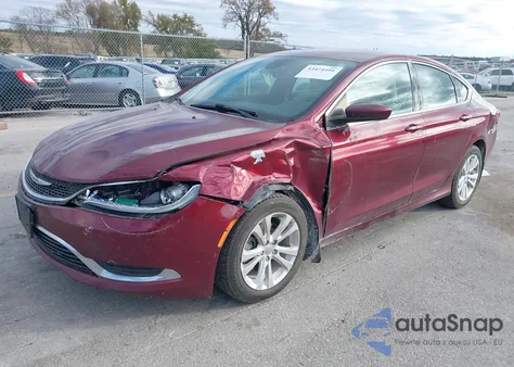 2015 Chrysler 200 Limited z USA, uszkodzony, nr VIN 1C3CCCABXFN664490